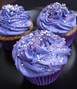 Purple Cupcakes