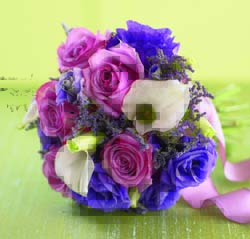 Purple Wedding Bouquet