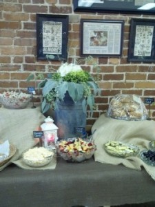 Vintage Inspired Party Decor