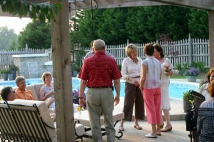 Mingle At A Block Party
