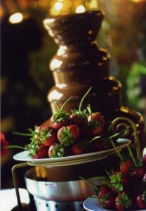 chocolate fountain