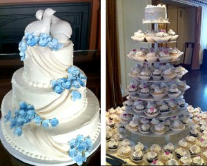 wedding-cake-cupcakes-Gwens Wedding Cake and Cupcakes