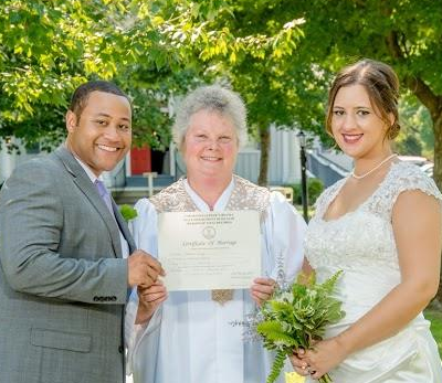 Marriage Officiant, Gail Olberg