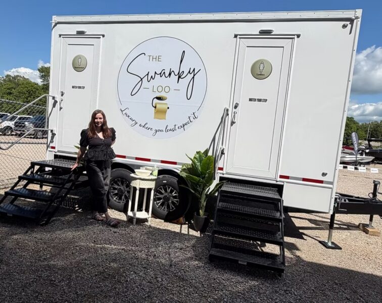 The Swanky Loo • Luxury Restroom Trailer-