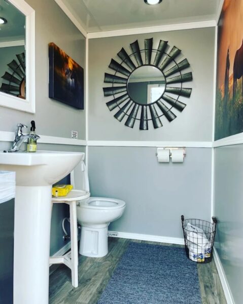 The Swanky Loo • Luxury Restroom Trailer-