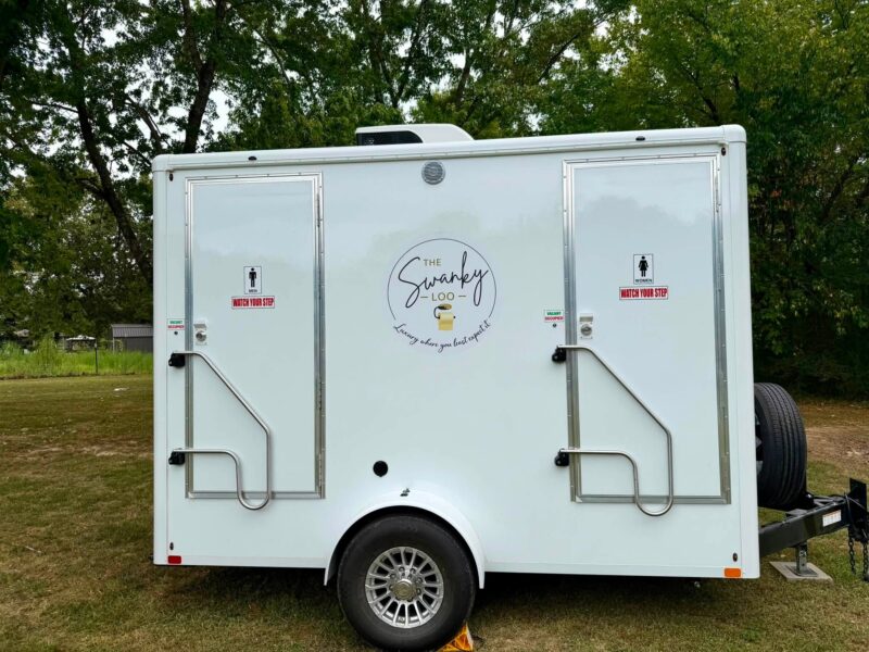 The Swanky Loo • Luxury Restroom Trailer-