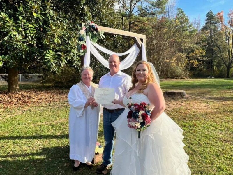 Marriage Officiant, Gail Olberg