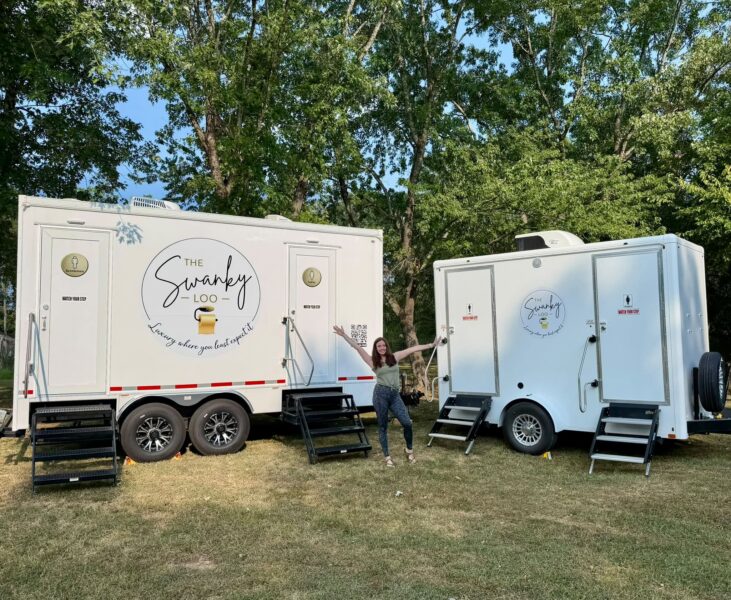 The Swanky Loo • Luxury Restroom Trailer- #2