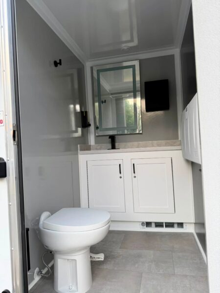 The Swanky Loo • Luxury Restroom Trailer- #3