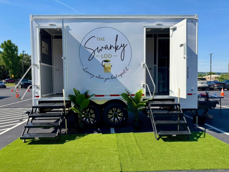 The Swanky Loo • Luxury Restroom Trailer- #2
