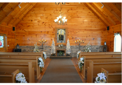 Little Log Wedding Chapel #5
